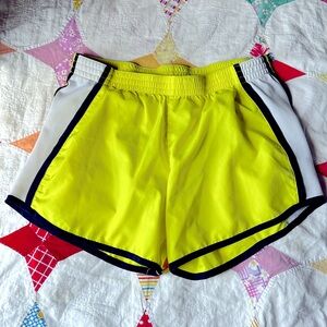 Ladies small bright green athletic shirts with inside liner